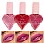 Pink 21 - Lip Gloss Heart Coração Glitter CS3696 A - 6 Und - Imagem 3