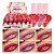 Pink 21 - Lip Gloss Heart Coração Glitter CS3696 B - 24 Und - Imagem 1