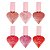 Pink 21 - Lip Gloss Heart Coração Glitter CS3696 B - 24 Und - Imagem 3