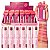 SP Colors - Kit Lapis Labial e Batom Me Gusta SP390 - 24 Und - Imagem 1