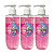 Mia Make - Sabonete Mãos e Corpo SMURFS 564 Rosa - 3 Und - Imagem 1