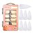 Meilys - Kit Unhas Postiças 100 Peças Stiletto MU1005 - 12 Kit - Imagem 2
