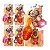 Amor Anjo - Gloss Pote de Mel e Capivara c/ Chaveiro - 3 Und - Imagem 1