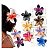Importado - Presilha de Cabelo Flor Colorida HP1509 - 6 Und - Imagem 1