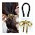 Importado - Rabicó de Cabelo Laço Dourado HP16466 - 12 Und - Imagem 1