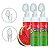 Face Beautiful - Mousse Beautyloo Melancia FB549 - 6 Und - Imagem 3