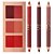 Uni Makeup - Lapis Batom Duo c/ Apontador LA183DS - 6 Und - Imagem 2