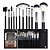 Meilys - Kit 12 Pincel Profissional com Estojo MKP165 - 3 Kits - Imagem 2