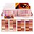 Pink21 - Paleta de Sombras e Glitter The Exclusive CS5074 - 12 Und - Imagem 1