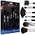 Macrilan - Kit 7 Pincéis Para Maquiagem  KP9-2A - 06 Kits - Imagem 4
