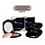 Bella Femme - Po Compacto c/ Espelho CHOCOLATE - 12 Und - Imagem 1