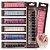 Meilys - Unhas Postiças c/ Glitter Stiletto MU9005 - 6 Und Sort - Imagem 1