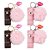 Amor e Anjo - Lip Balm com Lip Gloss Bolsinha e Chaveiro Pompom AMMF046 - 04 Und - Imagem 4