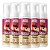 Wike Make - Espuma de Limpeza Cheesecake de Framboesa Douce Cream WM0054A - 12 Und - Imagem 1