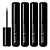 Ruby Rose - Delineador Liquido Back to Black E2106 - 24 Und - Imagem 4