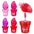 Febella - Lip Gloss Moranguinho Sweet Gloss  BM40143 - 24 Und - Imagem 2