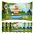 Face Beautiful - 45 Toalhas Infantil HIpoalergenica Mimou Baby Floresta FBMI006 - Imagem 4
