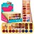 Jasmyne - Paleta de Sombras Matte Glitter e 3D Glamourland  JS1257 - 6und - Imagem 6