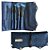Hello Mini - Kit  de 7 Pincéis com Bolsa de Luxo Azul  Mini KT75-2 - Pacote com 6 Kits - Imagem 2