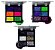 Chandelle - Paleta de Glitter  Box B (  Cores 2, 4 e 6 ) -  Kit com 18 Unidades - Imagem 2