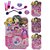 Discoteen - Kit de Maquiagem Infantil com Sombras, Batom, Anel e Elastico HB86507 - Kit C/4 Unid - Imagem 1