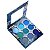 Ludurana - Paleta de Sombras 9 Cores Nuance Azul B00004 - Display C/ 12 Unid - Imagem 2