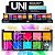 Paleta de Sombras Neon e Bright Uni Makeup - Display C/ 24 Unid - Imagem 1