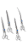 Kit Groom Show Kento (Reta 7,5" , Curva 7,5", Tubarão 7,5" e Semi 7") - Imagem 3