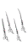 Kit Groom Show Cayman (Reta 7,5" , Curva 7,5", Tubarão 7,5" e Semi 7") R - Imagem 3