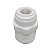 Conexão Reta Para Mangueira Compatível Com Purificador Soft Adaptador (1/2" x 3/8") - Imagem 2