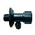 Adaptador Registro Regulador Vazão 6mm 1/4 Purificador Preto - Imagem 1
