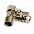 Conexão Adaptador T Registro 3/8 Compatível Purificador Soft Everest Foz - Metal - Imagem 2