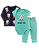 CONJUNTO 3 PEÇAS BODY E CALÇA AZUL MARINHO E VERDE SPACE DOG #Desconto progressivo - Imagem 1