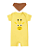 KIT ROMPER 2 PEÇAS MARROM E AMARELO GIRAFA - Imagem 2