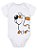 BODY MANGA CURTA BRANCO CACHORRO - Imagem 1