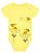 BODY MANGA CURTA AMARELO ABELHINHAS - Imagem 1