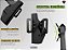 Mini Coldre Externo Ostensivo Kydex Taurus [GX4 Microcompacta] - [GX4 Carry] - [GX4 XL] - [.38 TPC] - OWB - Imagem 5