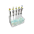 Suporte para Micropipetas Basic, 5 Lugares - K1-STAND-B - Imagem 1