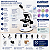 MICROSCÓPIO BIOLÓGICO MONOCULAR C AUMENTO 40X A 640X LED 1W - Imagem 3