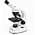 MICROSCÓPIO BIOLÓGICO MONOCULAR C AUMENTO 40X A 640X LED 1W - Imagem 2