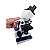 MICROSCÓPIO BINOCULAR DUPLA ILUMINAÇÃO 2000X PROFISSIONAL - Imagem 3