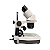 MICROSCÓPIO ESTEREOSCÓPIO BINOCULAR AUM. 20X À 80X - ILUM. 1W - Imagem 3