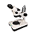 MICROSCÓPIO ESTEREOSCÓPIO BINOCULAR AUM. 20X À 80X - ILUM. 1W - Imagem 12