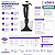 Micropipetas Multicanal Premium Black - 8 Canais - Kasvi - Imagem 2