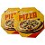 25 Caixas de Papelão Para Pizza 35x35x4,5 Cm - Com Fundo Laminado - Imagem 1