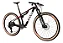 Bicicleta Caloi Elite Carbon FS Racing Preta | Full Suspension - Imagem 1