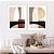 Conjunto com 02 quadros decorativos Minimalista - Artista Uillian Rius - Imagem 1