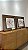 ENVIO IMEDIATO - Conjunto com 02 quadros decorativos Flores Secas 60x60cm (LxA) Moldura Cobre sobreposta em espelho bronze - Imagem 1
