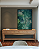Quadro decorativo Abstrato Verde Esmeralda - Imagem 2