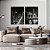 Conjunto com 02 quadros decorativos Urban Night - Imagem 4